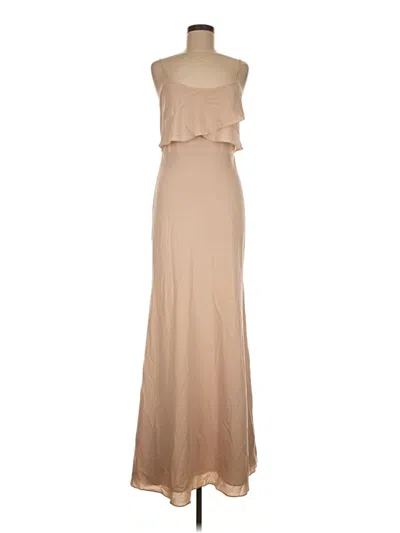 Pre-owned Jenny Yoo Collection Casual Dress In Tan