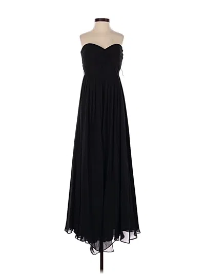 Pre-owned Jenny Yoo Collection Cocktail Dress In Black
