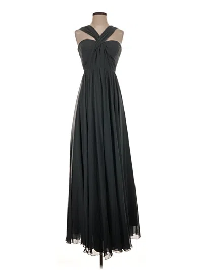 Pre-owned Jenny Yoo Collection Cocktail Dress In Black