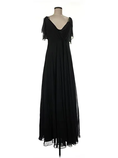 Pre-owned Jenny Yoo Collection Cocktail Dress In Black