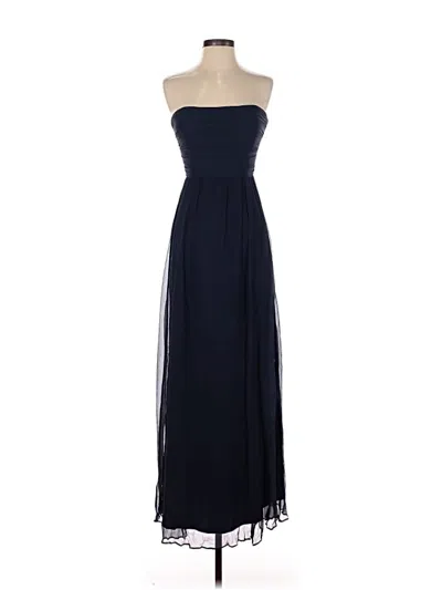 Pre-owned Jenny Yoo Collection Cocktail Dress In Blue