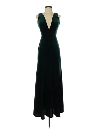 Pre-owned Jenny Yoo Collection Cocktail Dress In Blue