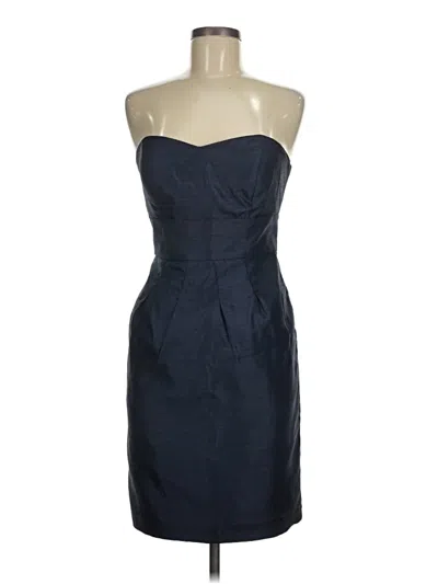 Pre-owned Jenny Yoo Collection Cocktail Dress In Blue
