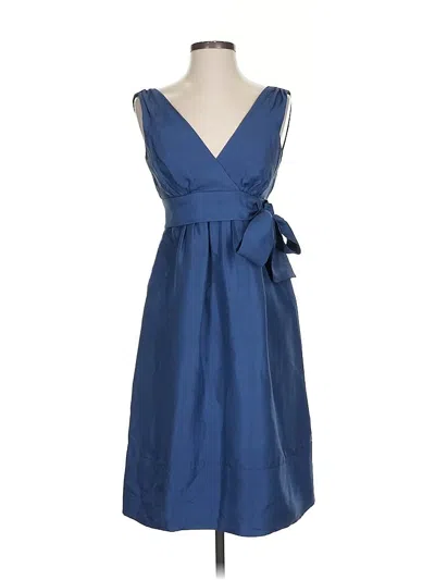 Pre-owned Jenny Yoo Collection Cocktail Dress In Blue