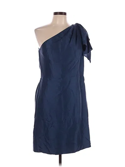Pre-owned Jenny Yoo Collection Cocktail Dress In Blue