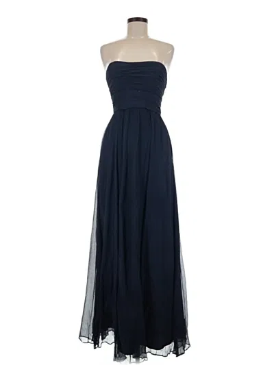 Pre-owned Jenny Yoo Collection Cocktail Dress In Blue
