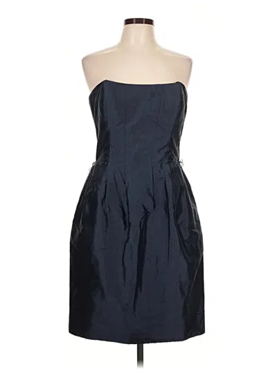 Pre-owned Jenny Yoo Collection Cocktail Dress In Blue