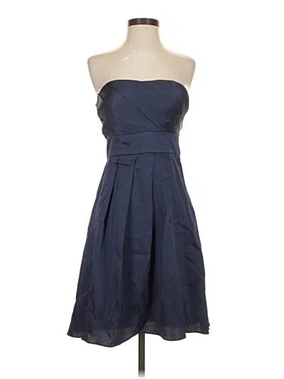 Pre-owned Jenny Yoo Collection Cocktail Dress In Blue
