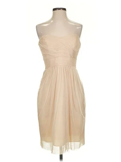 Pre-owned Jenny Yoo Collection Cocktail Dress In Brown