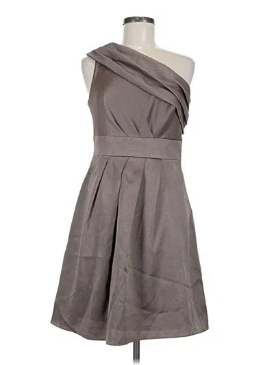 Pre-owned Jenny Yoo Collection Cocktail Dress In Gray