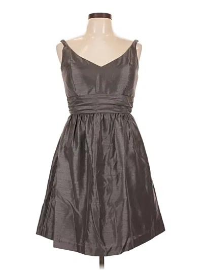 Pre-owned Jenny Yoo Collection Cocktail Dress In Gray