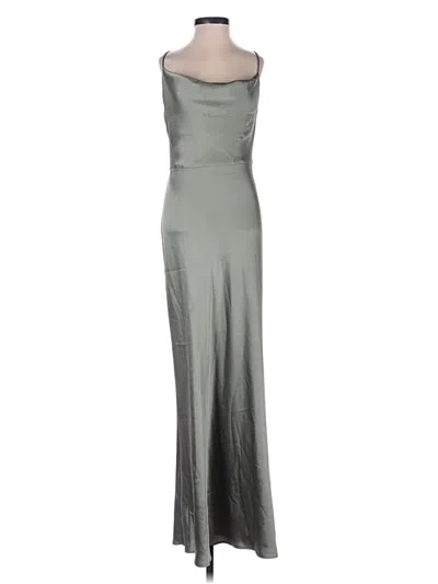 Pre-owned Jenny Yoo Collection Cocktail Dress In Gray