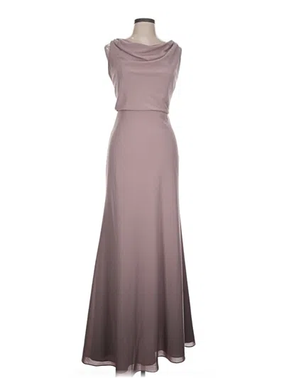Pre-owned Jenny Yoo Collection Cocktail Dress In Gray