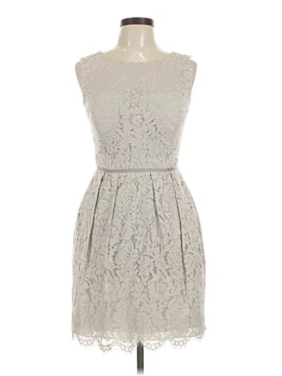 Pre-owned Jenny Yoo Collection Cocktail Dress In Gray
