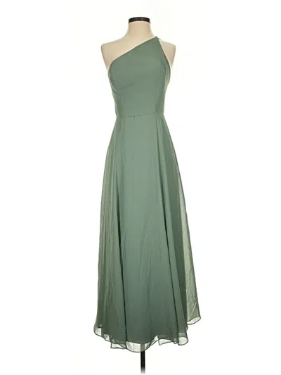 Pre-owned Jenny Yoo Collection Cocktail Dress In Green