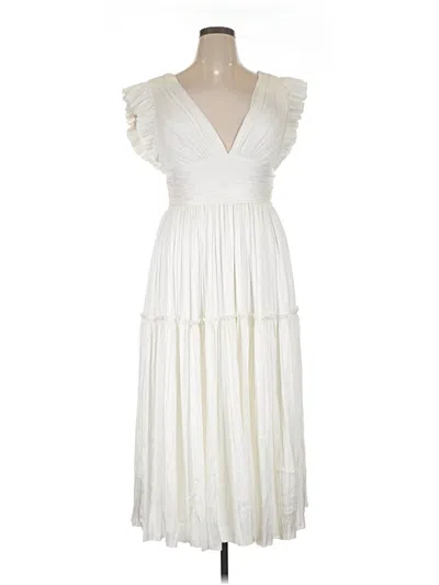 Pre-owned Jenny Yoo Collection Cocktail Dress In Ivory