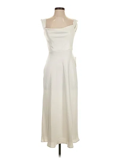 Pre-owned Jenny Yoo Collection Cocktail Dress In Ivory
