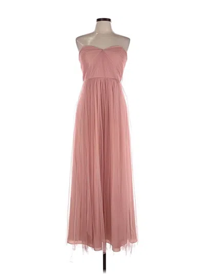Pre-owned Jenny Yoo Collection Cocktail Dress In Pink