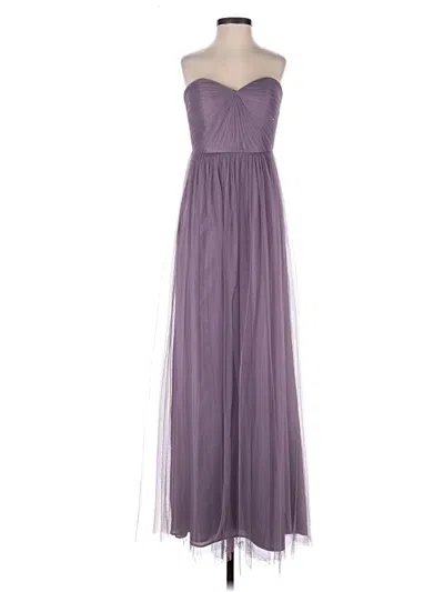 Pre-owned Jenny Yoo Collection Cocktail Dress In Purple