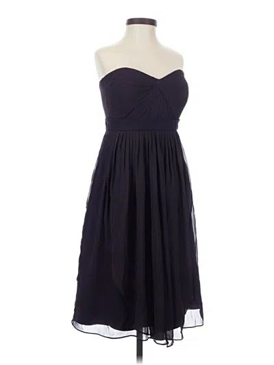 Pre-owned Jenny Yoo Collection Cocktail Dress In Purple