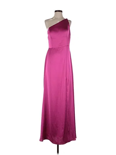 Pre-owned Jenny Yoo Collection Cocktail Dress In Purple