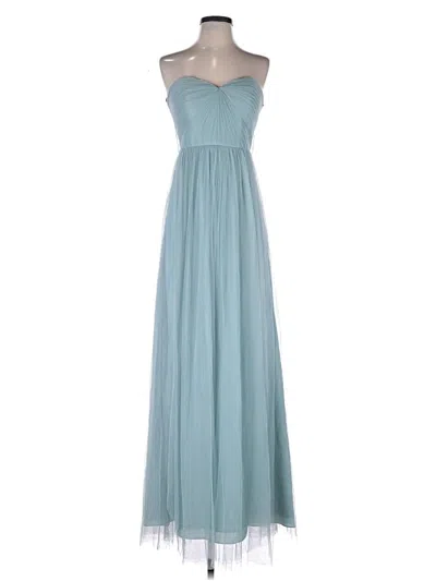 Pre-owned Jenny Yoo Collection Cocktail Dress In Teal