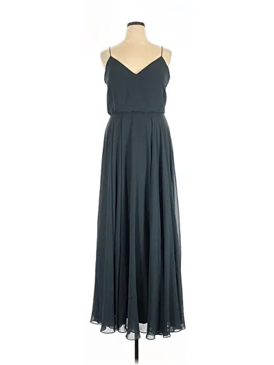 Pre-owned Jenny Yoo Collection Cocktail Dress In Teal
