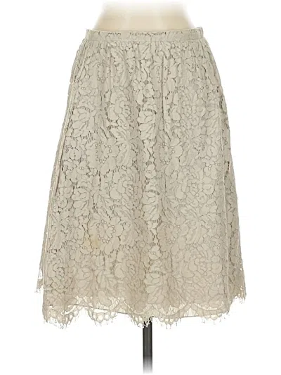 Pre-owned Jenny Yoo Collection Formal Skirt In Ivory