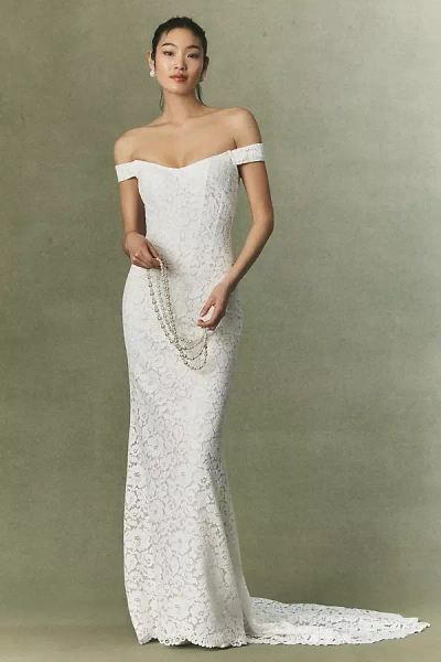 Jenny Yoo Exclusive: Jenny By  Maisy Gown In White
