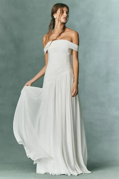 Jenny Yoo Exclusive: Jenny By  Rue Gown In White