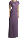 Jenny Yoo Flutter Sleeve Illusion Dress In Smashing