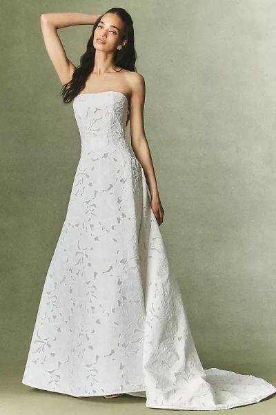 Jenny Yoo Exclusive: Jenny By  Brody Gown In White