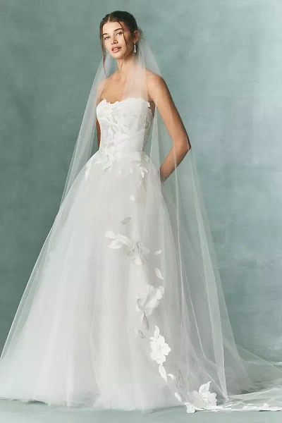 Jenny Yoo Mackenzie Veil In White