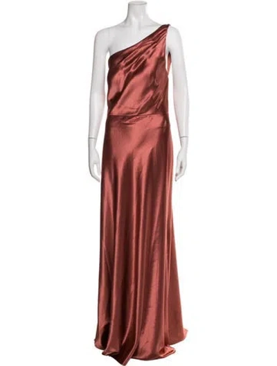 Pre-owned Jenny Yoo One-shoulder Long Dress W/ Tags