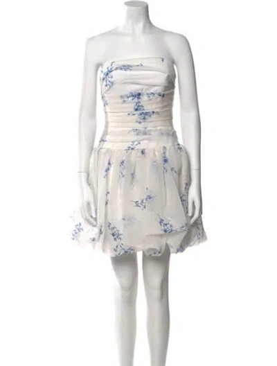 Pre-owned Jenny Yoo Printed Mini Dress