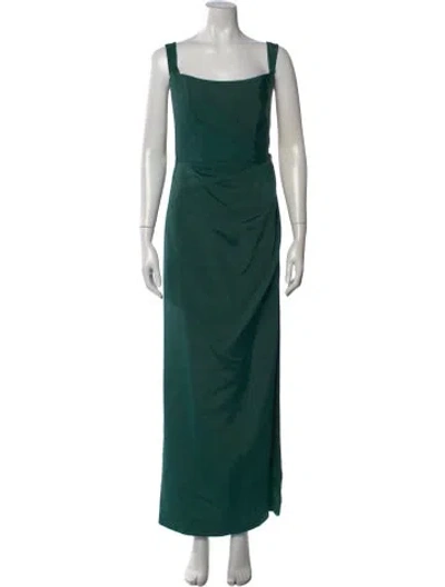 Pre-owned Jenny Yoo Square Neckline Long Dress