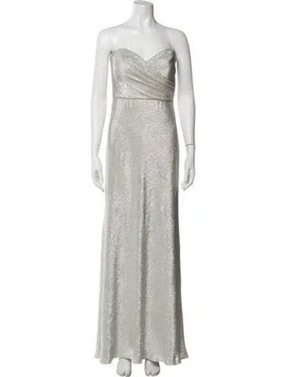 Pre-owned Jenny Yoo Strapless Long Dress