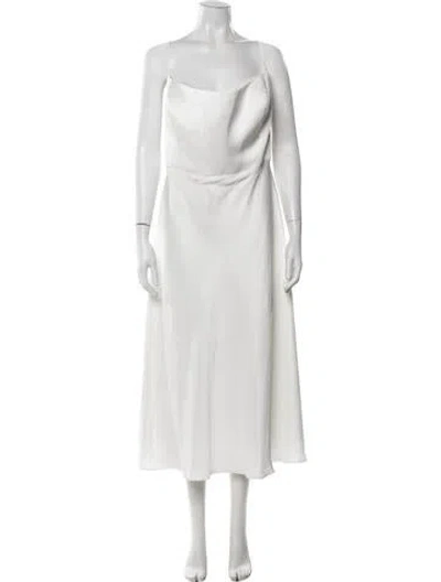 Pre-owned Jenny Yoo Strapless Long Dress W/ Tags In Multicolor