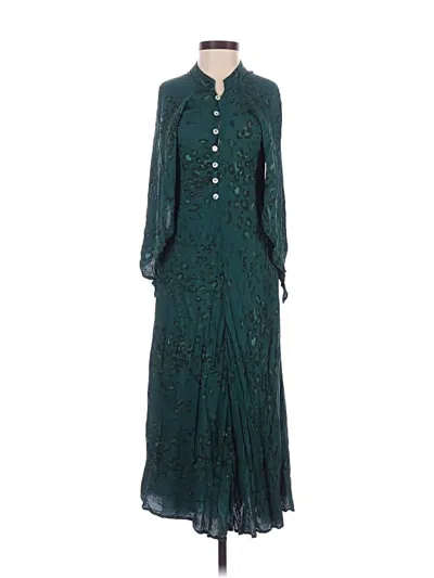Pre-owned Jen's Pirate Booty Casual Dress In Teal