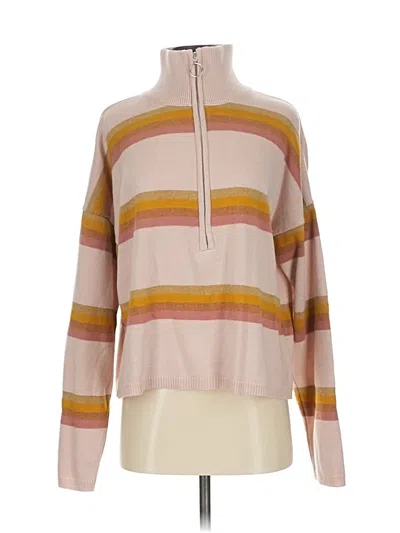 Pre-owned Jen's Pirate Booty Pullover Sweater In Pink