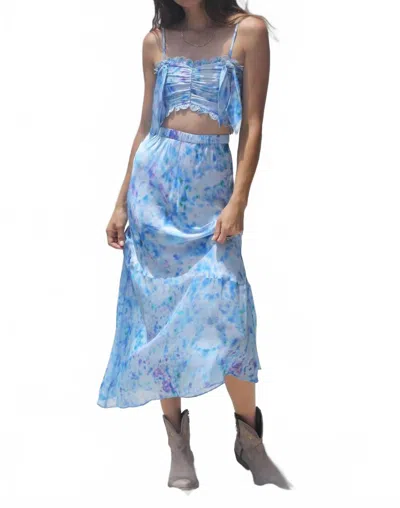 Jen's Pirate Booty Skydancer Skirt In Blue Sky