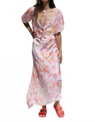 Jen's Pirate Booty Skydancer Skirt In Pink Bloom In Multi