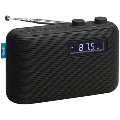 Jensen Portable Am/fm Digital Radio And Alarm Tabletop Clock