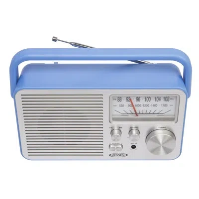 Jensen Portable Am/fm Radio - Black In Blue