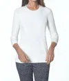 J'envie/eli Beaded Flower Top In White