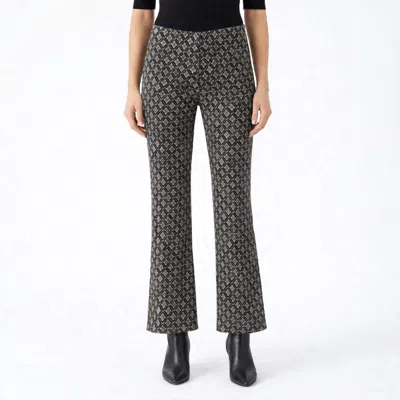 J'envie/eli Lorient Flared Pants In Abstract In Grey