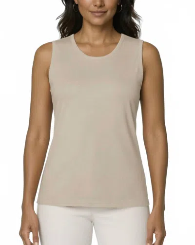 J'envie/eli Solace Shell Top In Sand In Neutral