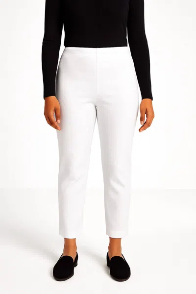 J'envie/eli The Caprière Pant In White In Multi
