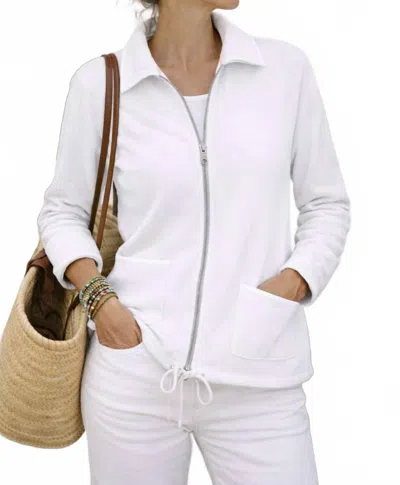 J'envie/eli The Cortina Jacket In White