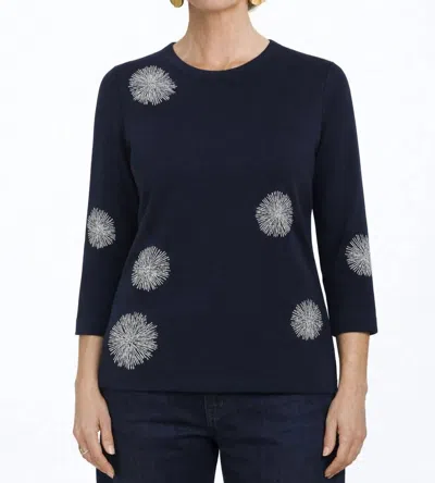 J'envie/eli The Ischia Top In Black/white